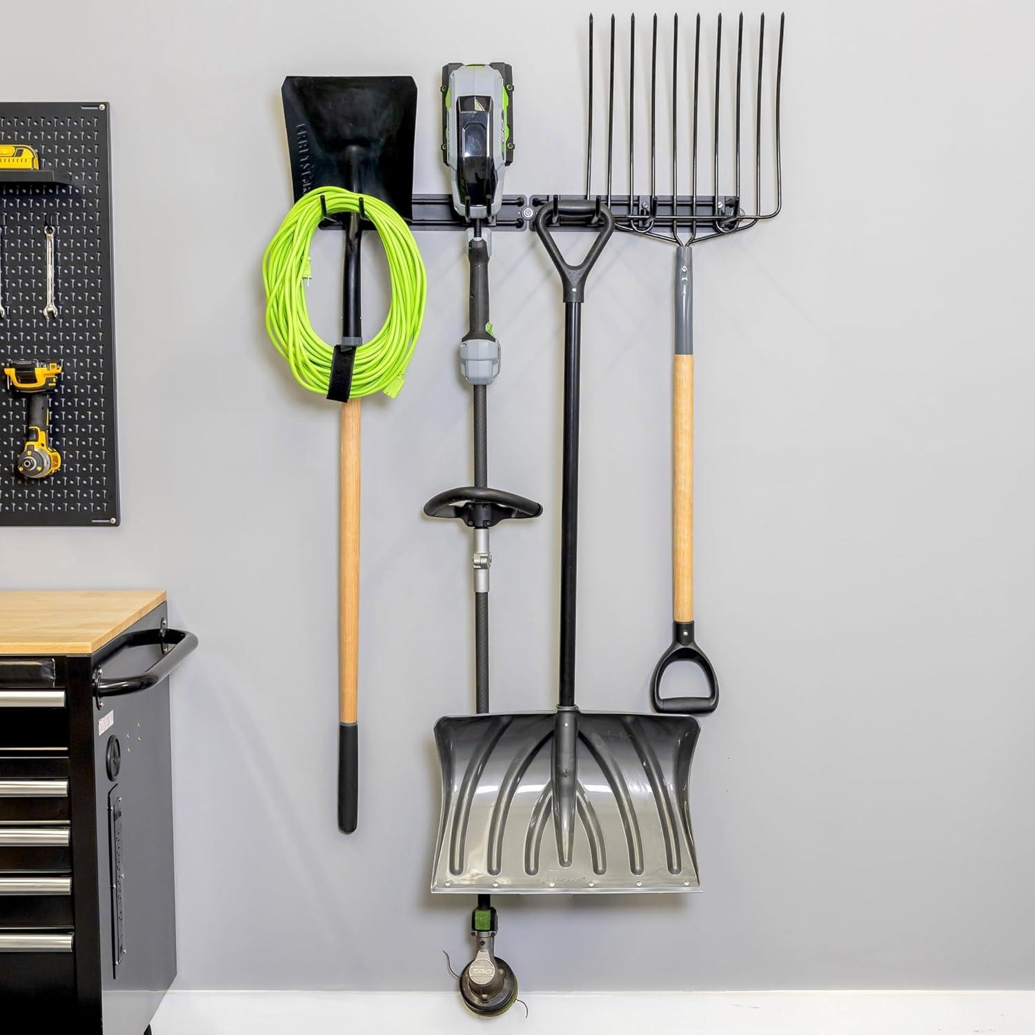 Heavy-Duty Adjustable 32" Steel Garage Tool Organizer