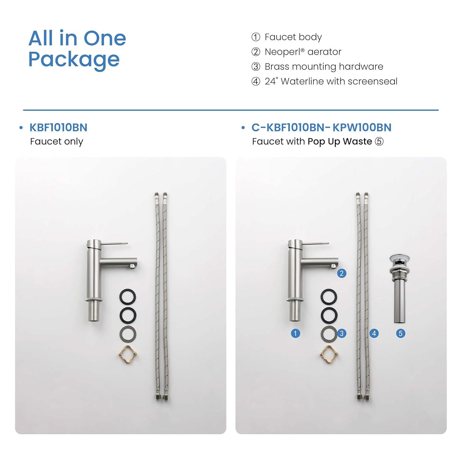Circular X Single-Hole Single-handle Bathroom Faucet