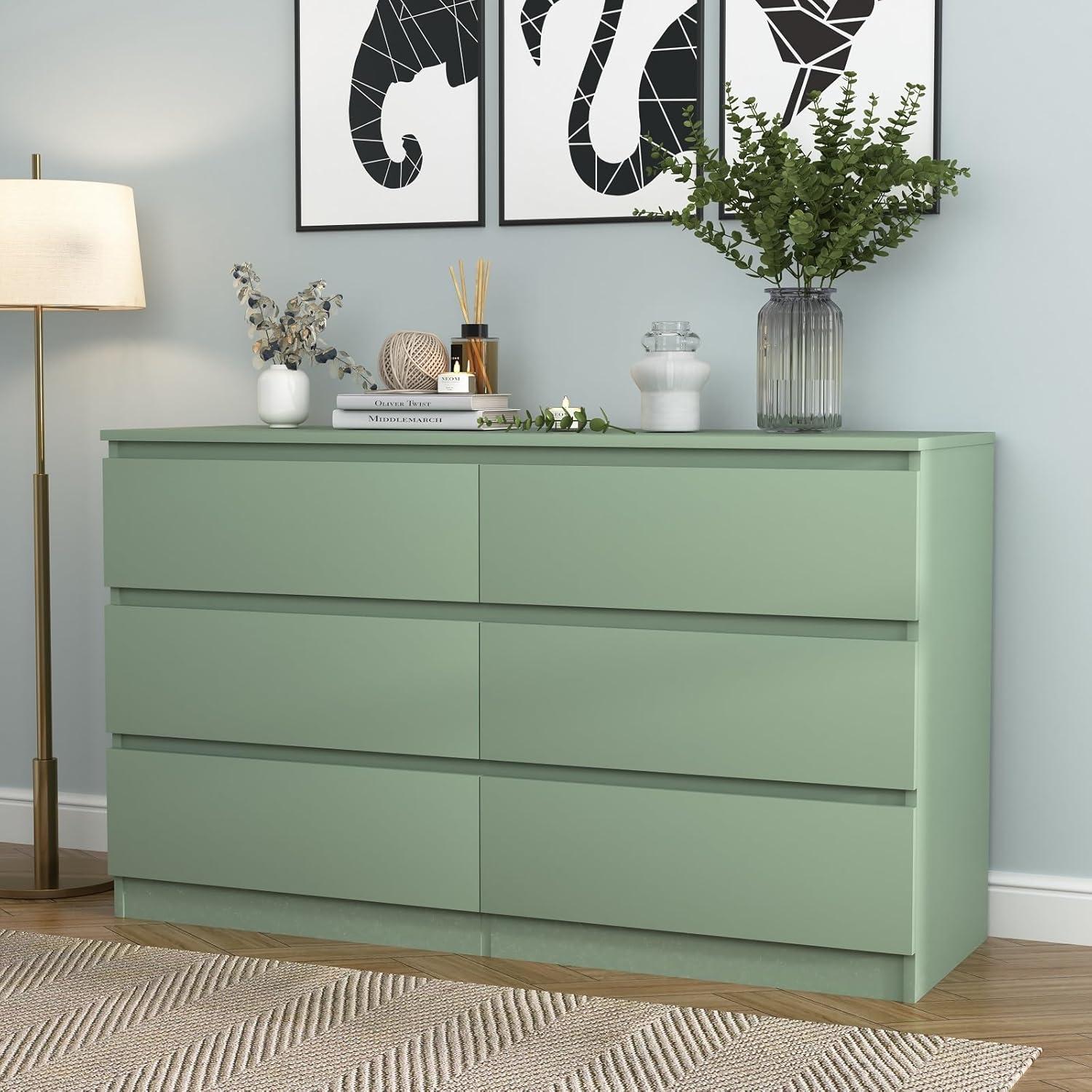 Wade Logan® Bisset 47.25'' W 6 - Drawer Dresser