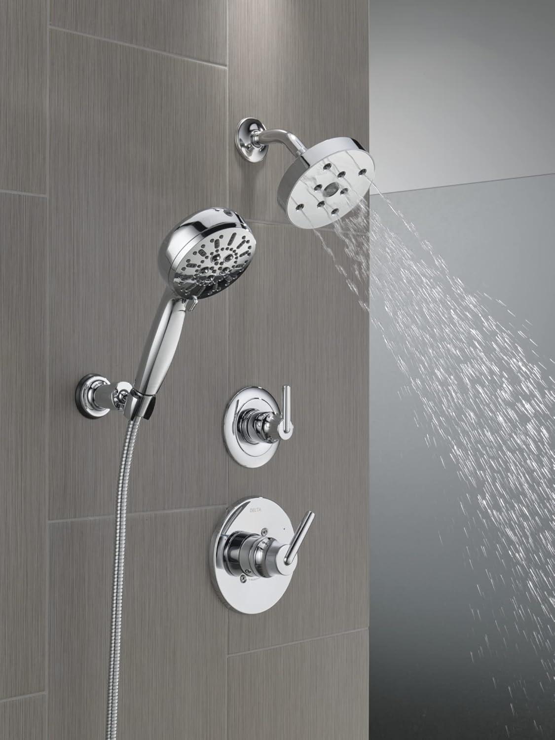 ProClean 7-Spray Wall-Mount Handheld Shower Head, High Pressure Spray Hand Shower with Hose