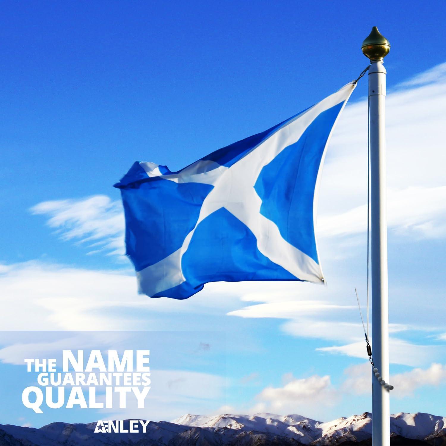 Anley Authentic Beaded Flag Retainer Ring for Both Internal & External Halyard Flagpole (Gray)