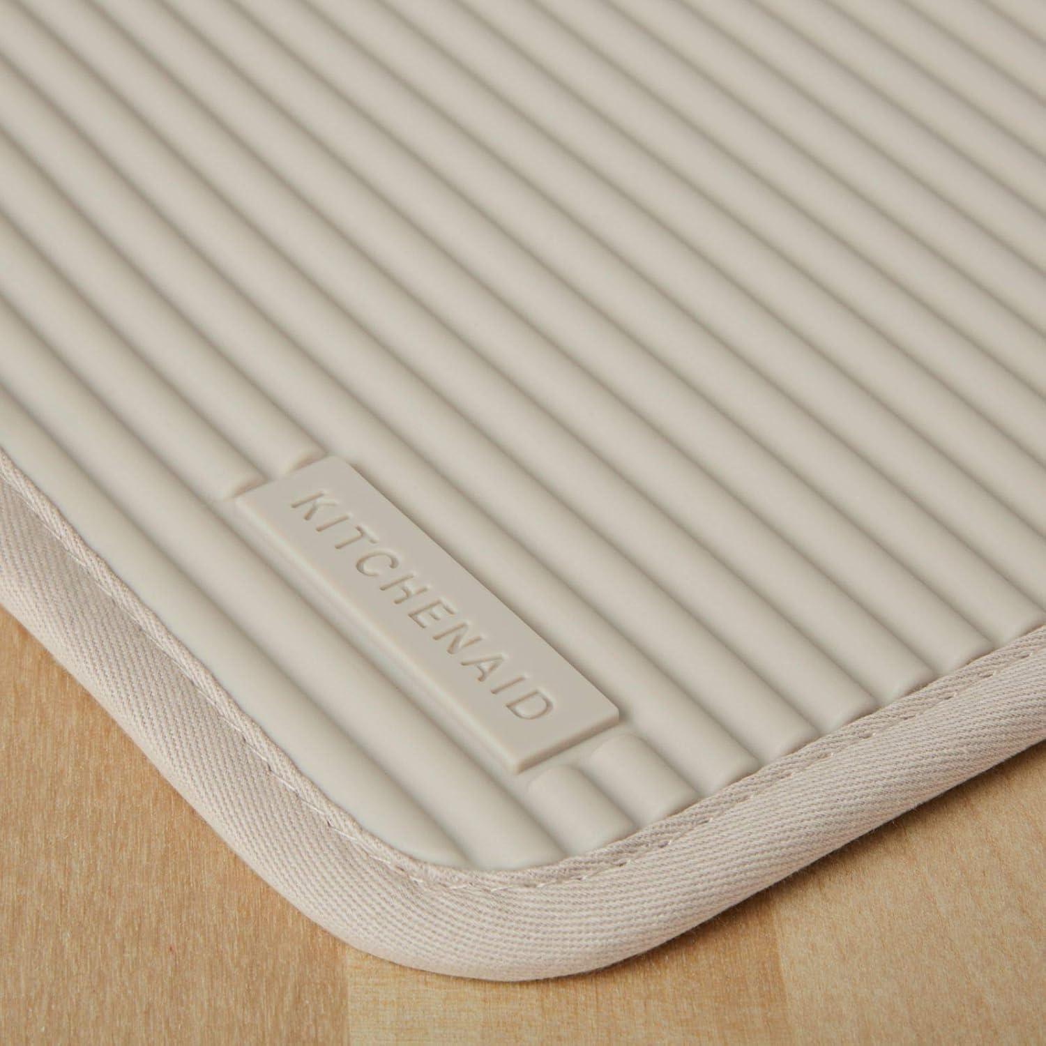 KitchenAid Ribbed Soft Silicone Pot Holder Set, Set of 2