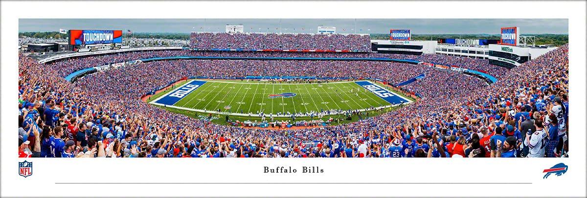 Blakeway Worldwide Panoramas, Inc Buffalo Bills Football Panoramic Print