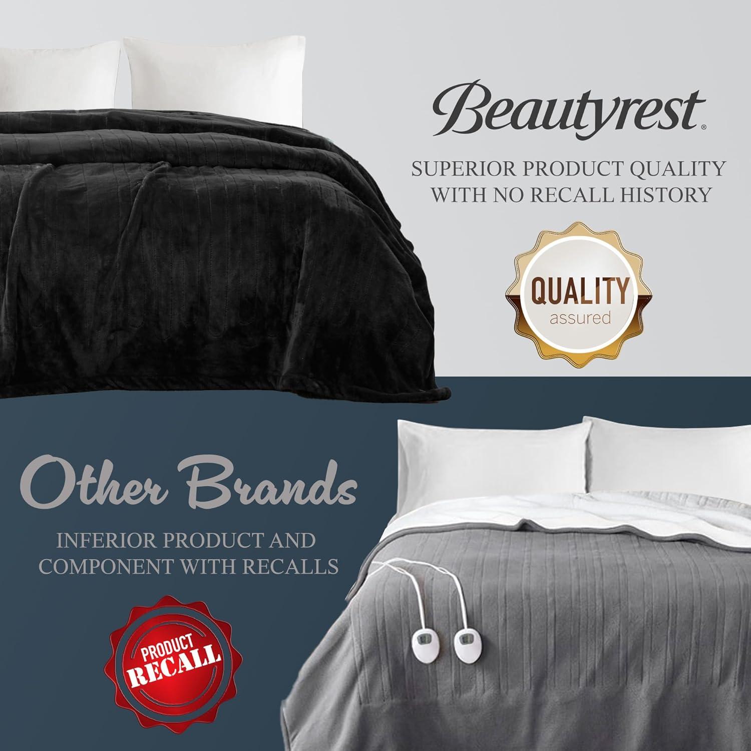 Beautyrest Beautyrest Heated Plush Blanket