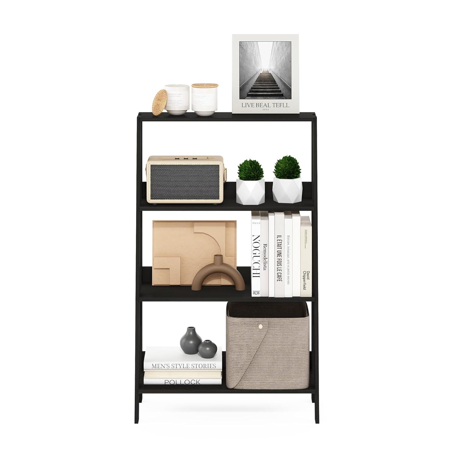 AKLOV 5-Tier Ladder Bookcase Display Shelf