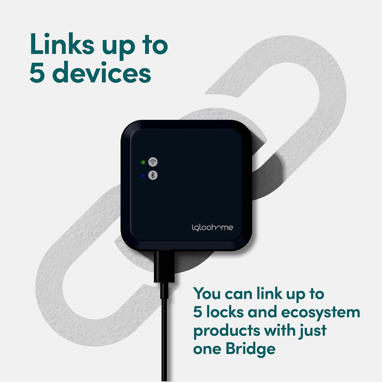 igloohome WiFi Bridge Control Your Locks remotely Anywhere, Anytime.