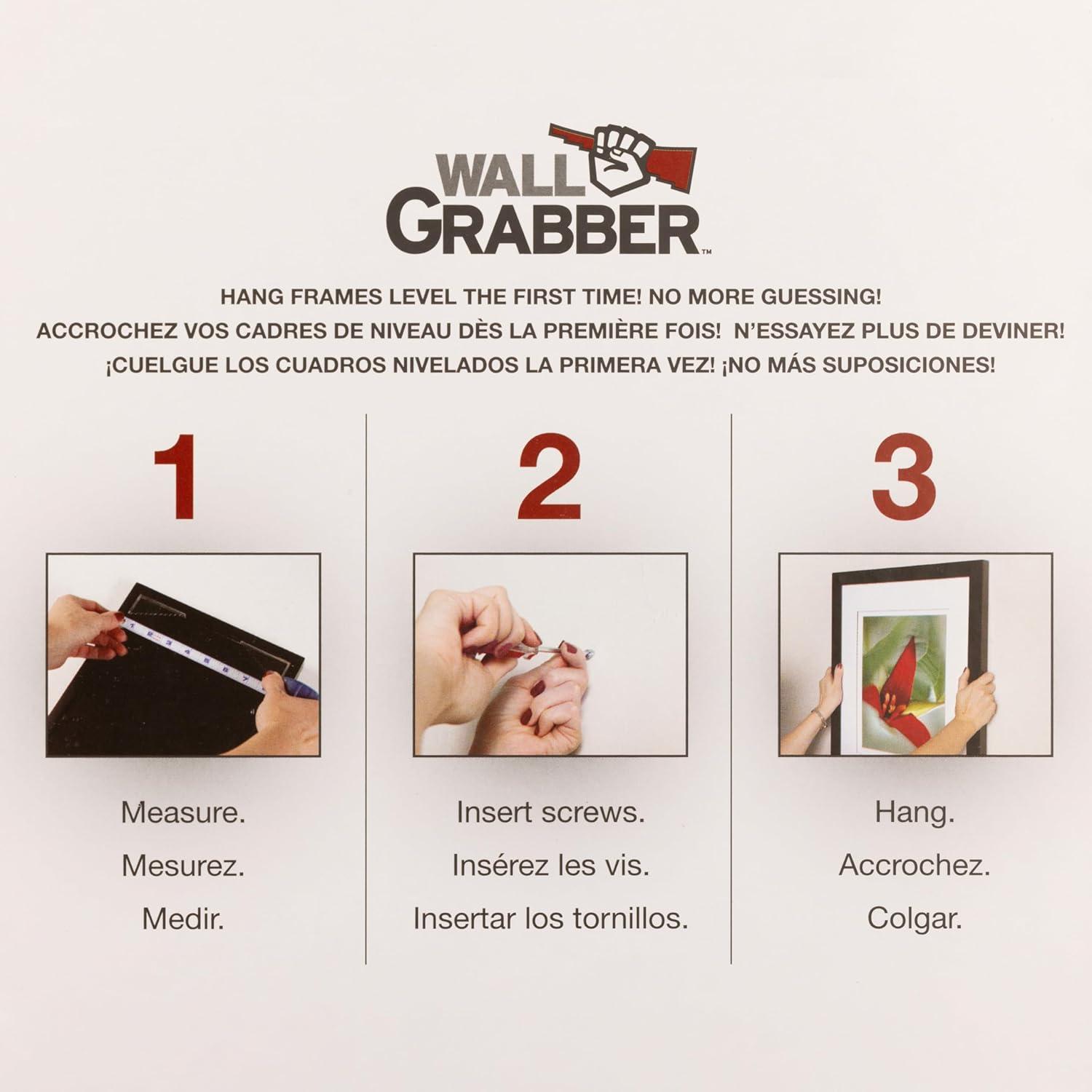 Gallery Solutions Wall Mount Double Airfloat Mat Picture Frame