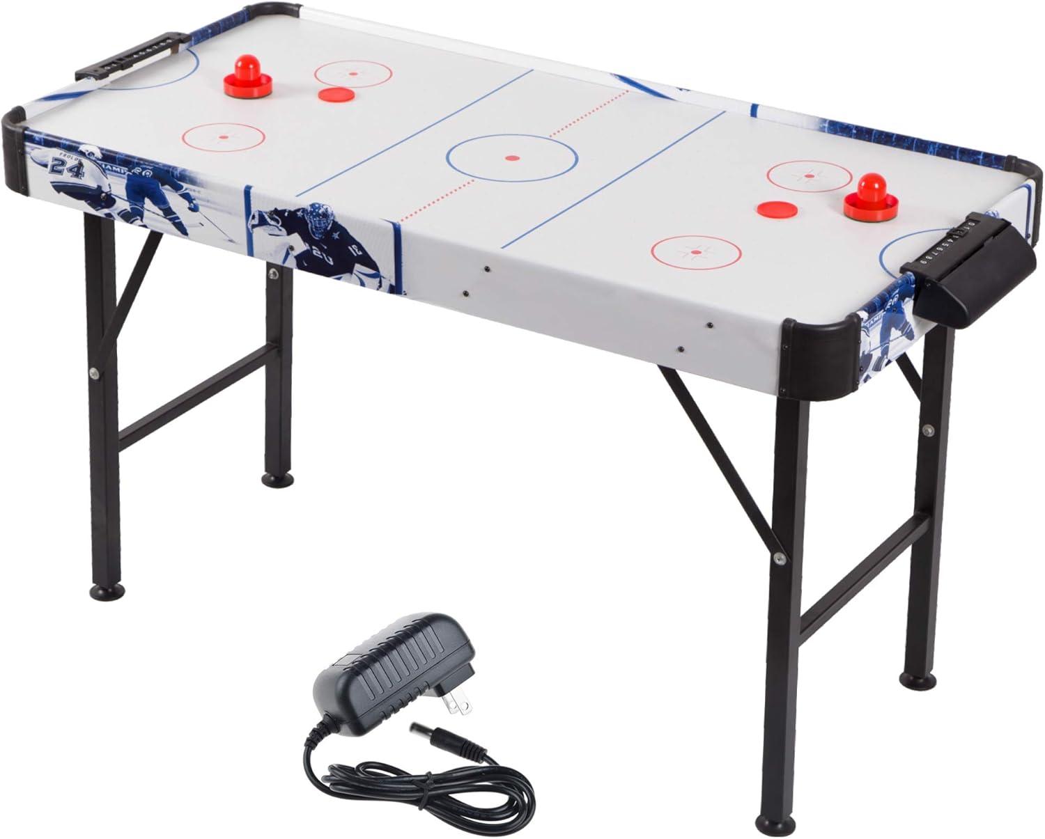 Point Games Electric Powered Air Hockey Game Table