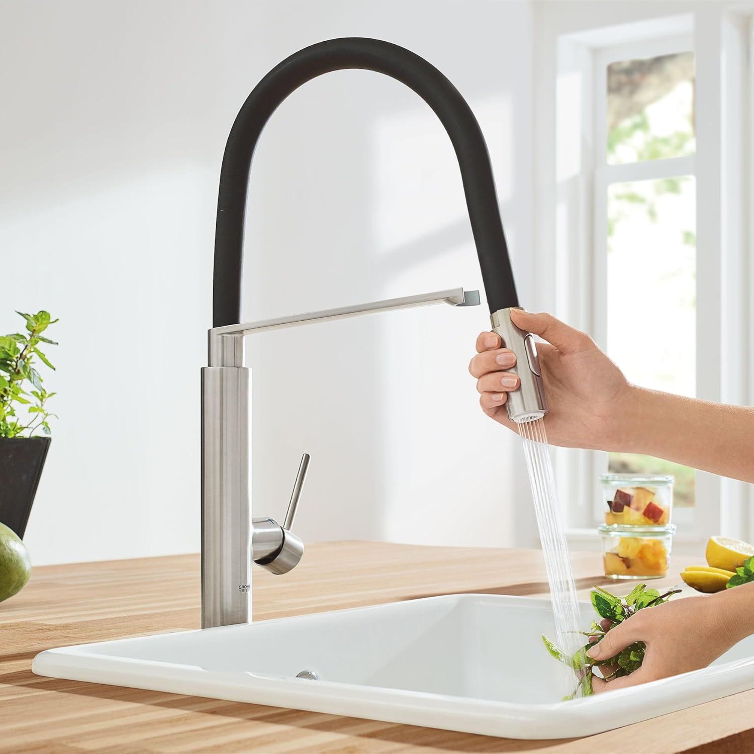 Concetto™ Pull Down Touch Single Handle Kitchen Faucet With Accessories