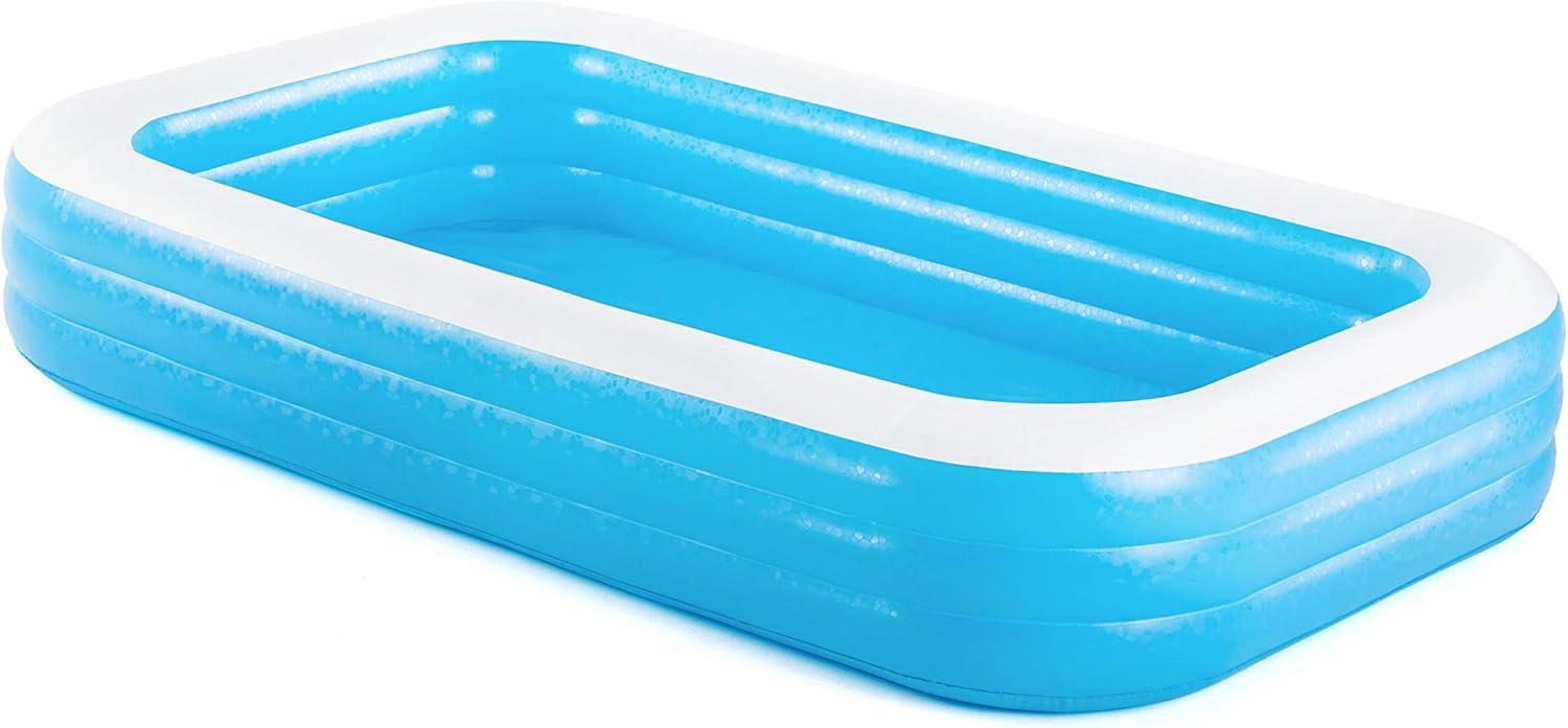 Bestway - H2OGO! Rectangular 10\' Inflatable Family Pool, Blue