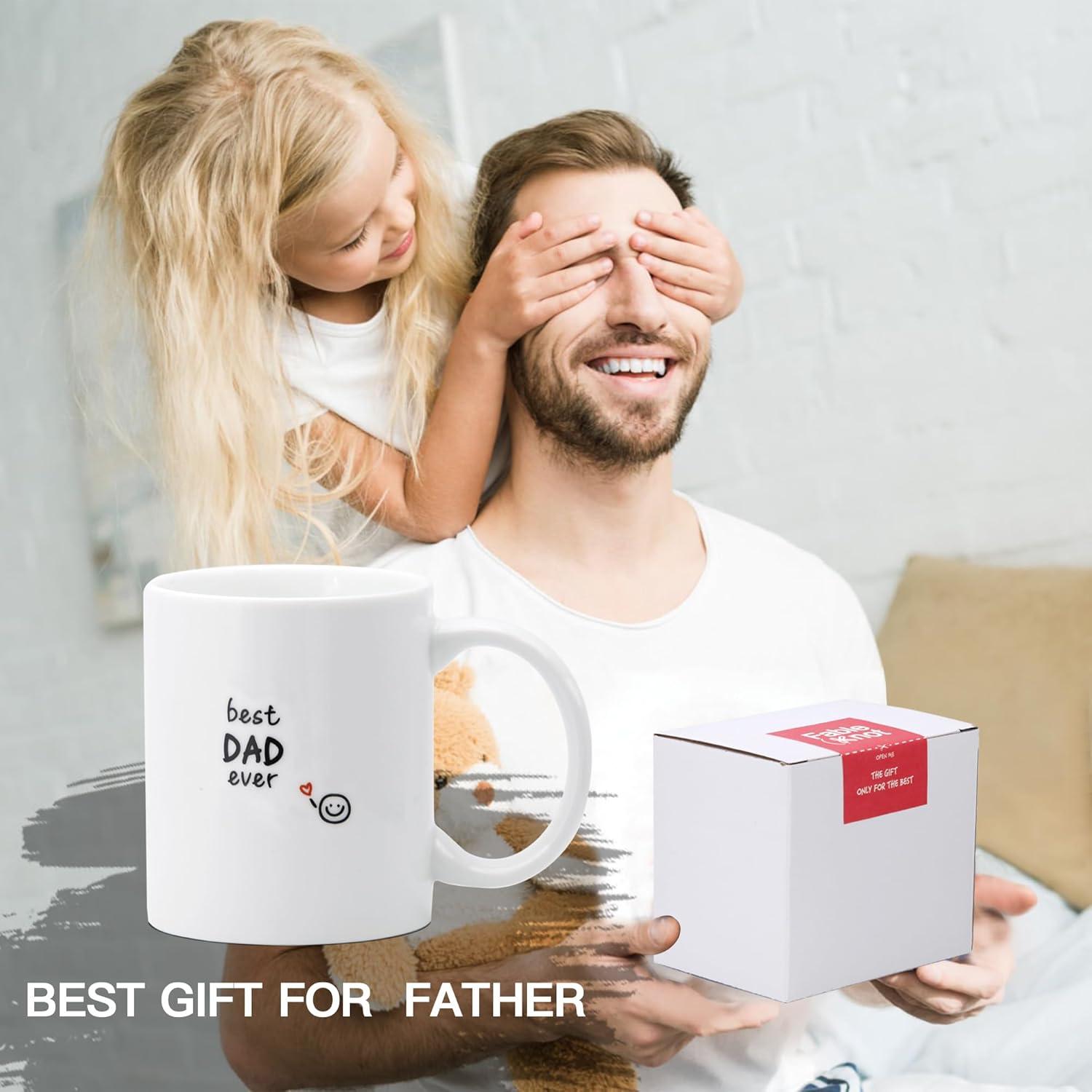 Shop4ever Best Dad Ever Ceramic Coffee Mug Tea Cup (11oz.)