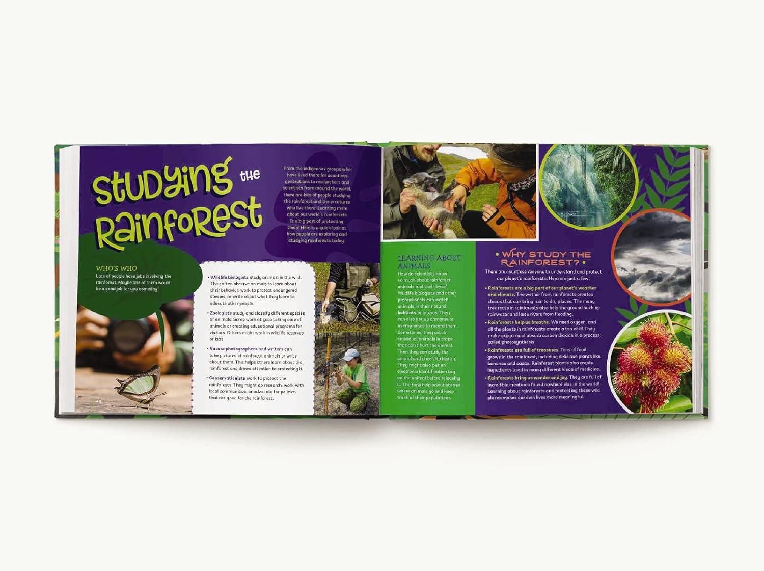 Your Bedroom is a Rainforest! Glow-in-the-Dark Animal Stickers Book