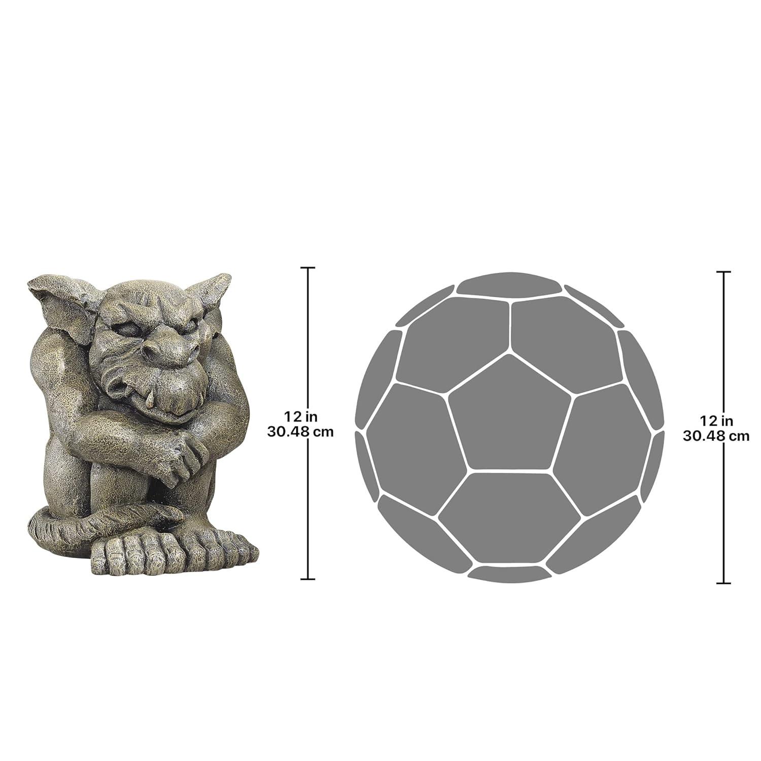 Ebros Winged Fat Ogre Troll Gargoyle Statue 4" High Gargoyles Collectible