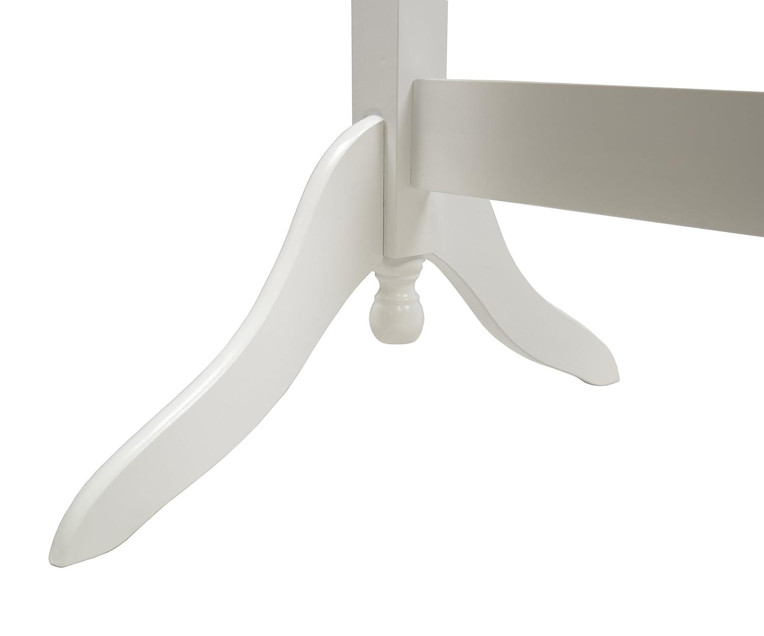 Barrington Cheval Floor Mirror - A/N White White
