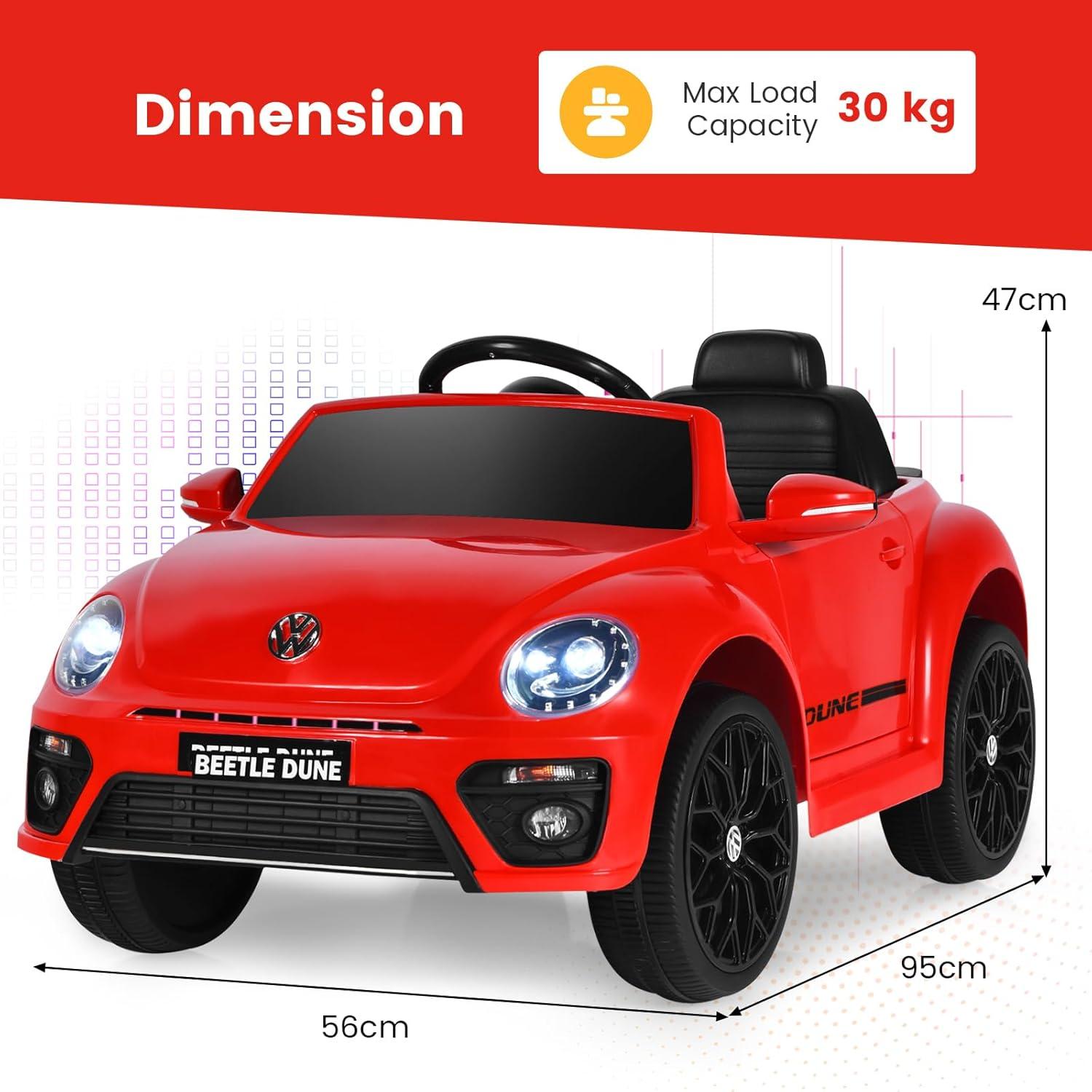 Costway Costway 1 Seater Battery Powered Ride On