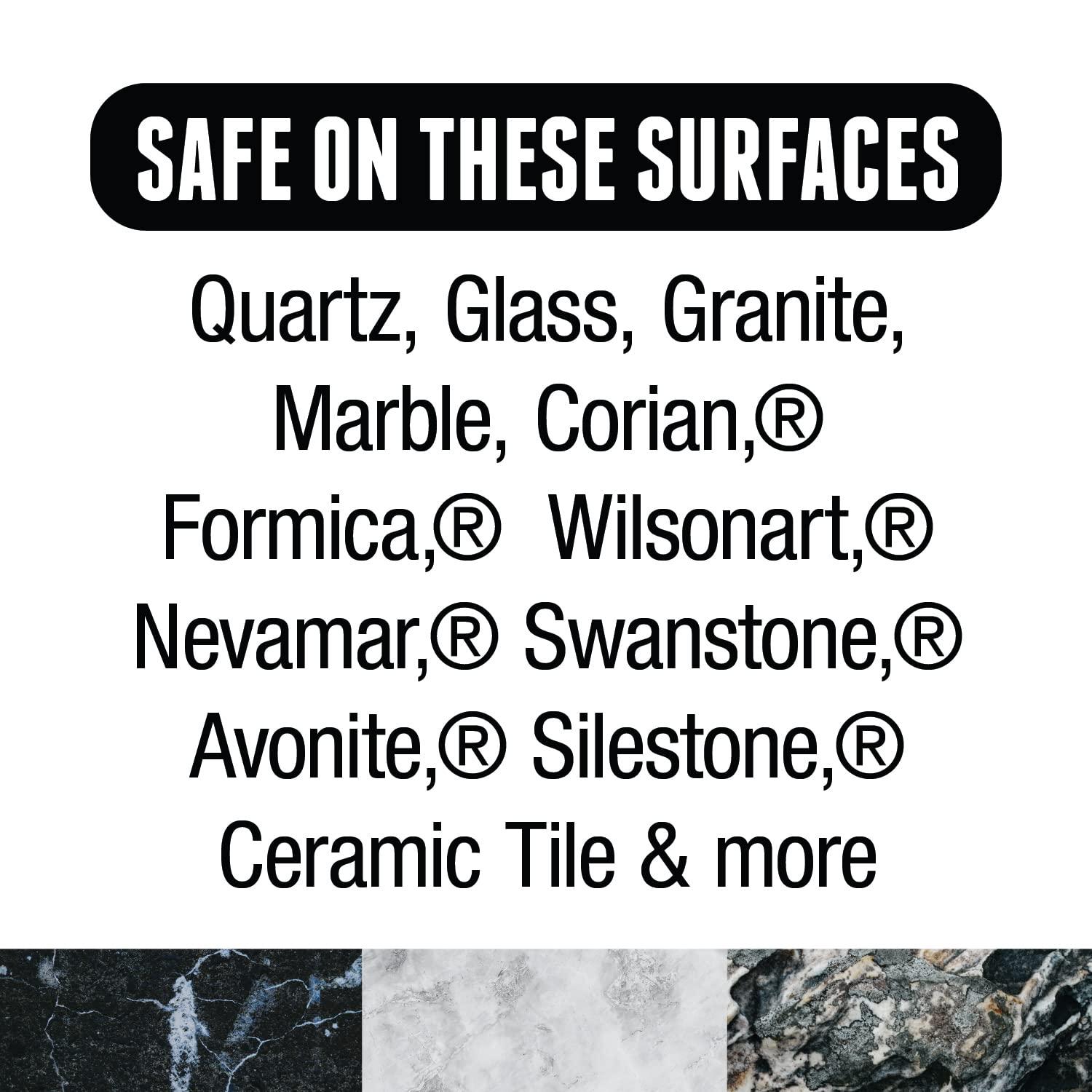 FZ Granite Wax – Granite Countertops Cleaner and Polish - Banana Scent 16oz