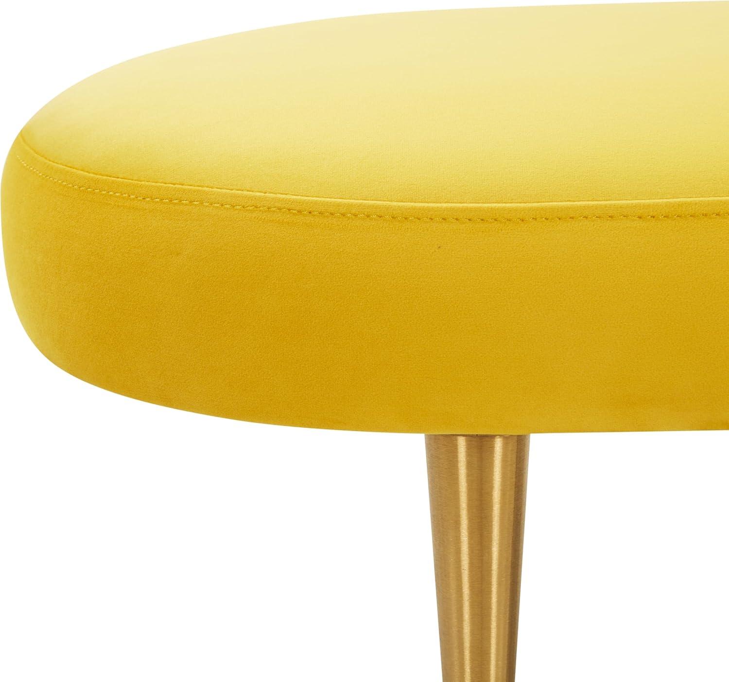 Corinne Oval Bench - SFV4704 - Marigold - Safavieh Couture