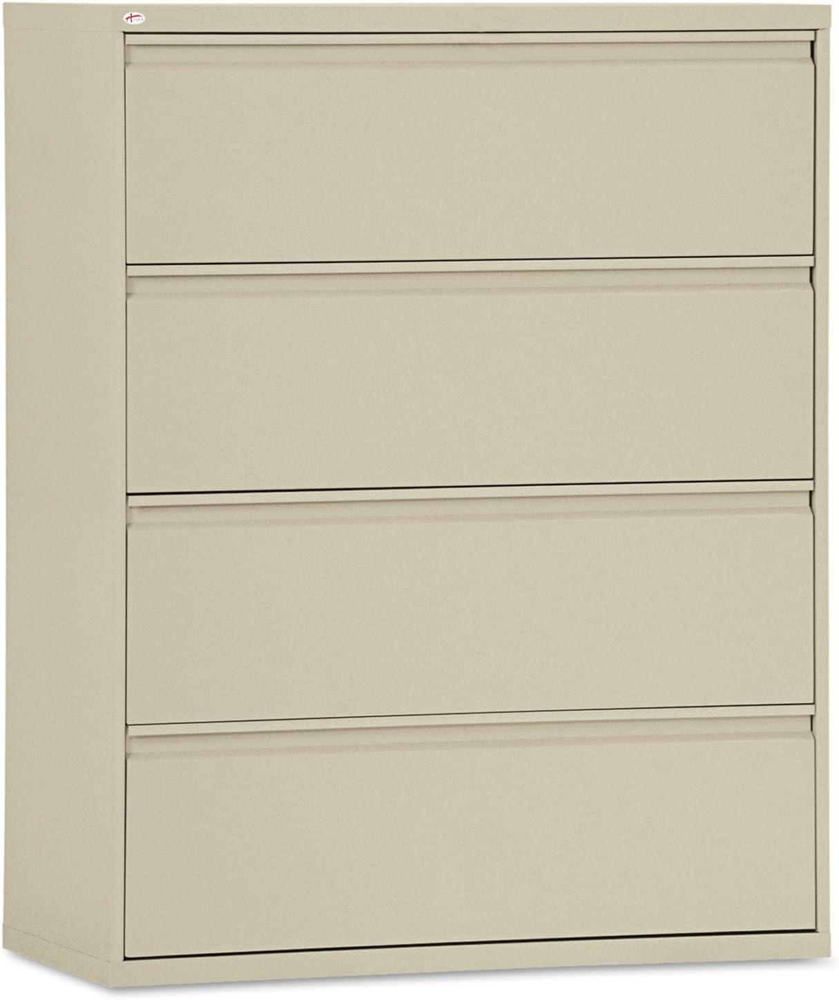 42'' Wide 4 -Drawer Steel File Cabinet