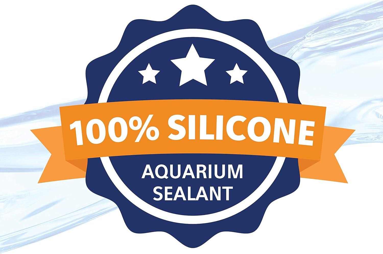 Aqueon Silicone Sealant Clear 3 oz