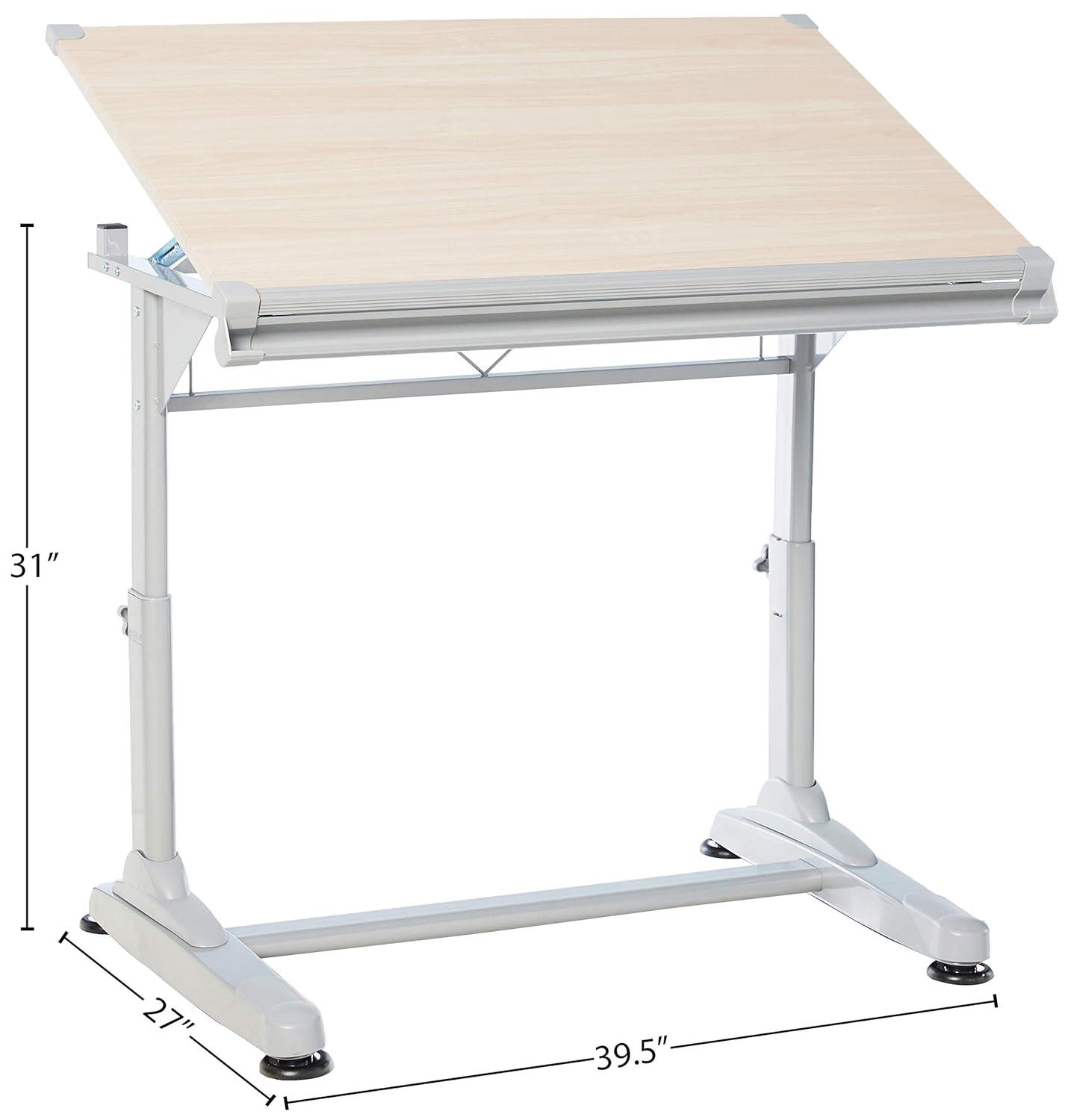 Inbox Zero Vevey Adjustable Metal Base Standing Desk
