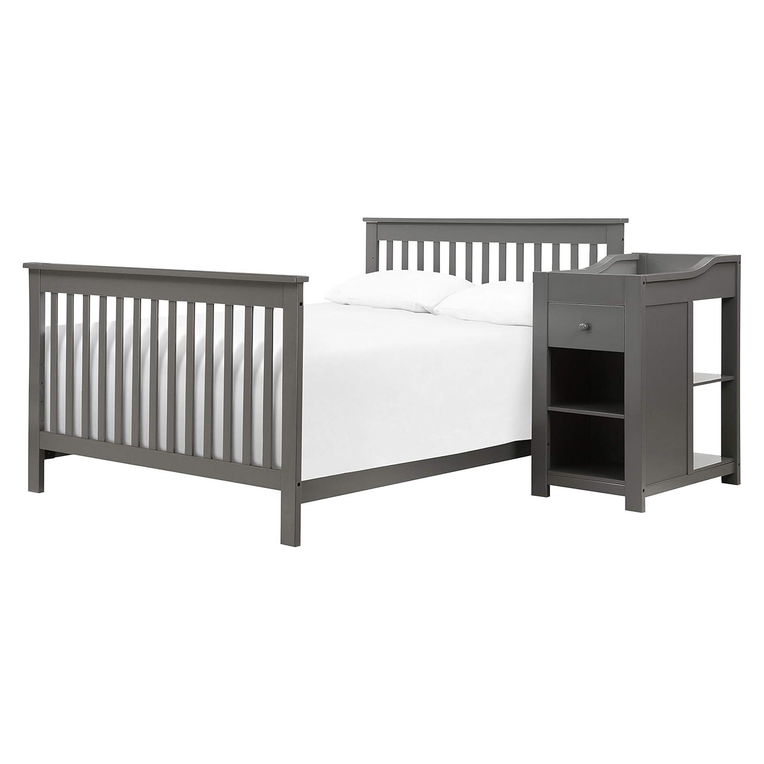 DaVinci Piedmont 4-in-1 Crib and Changer Combo - Slate