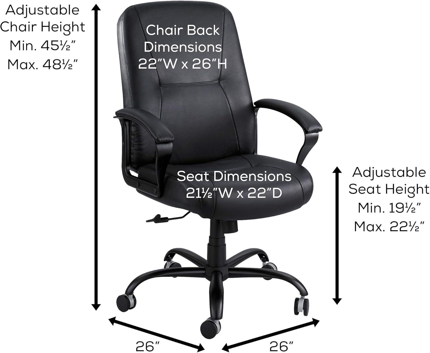 Serenity™ Ergonomic Genuine Leather Executive Chair