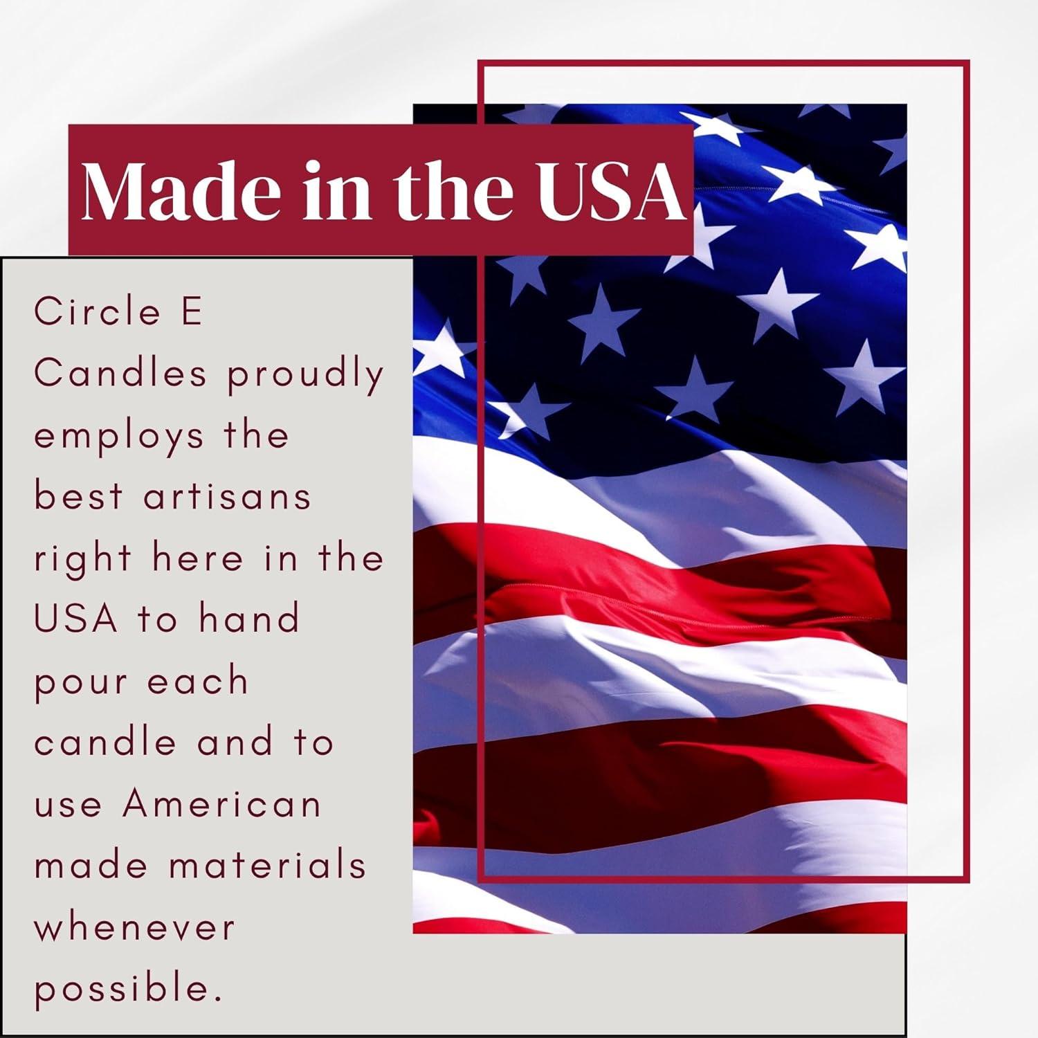 Circle E Candles, Bird of Paradise Scent, Large Size Jar Candle, 32oz, 2 Wicks