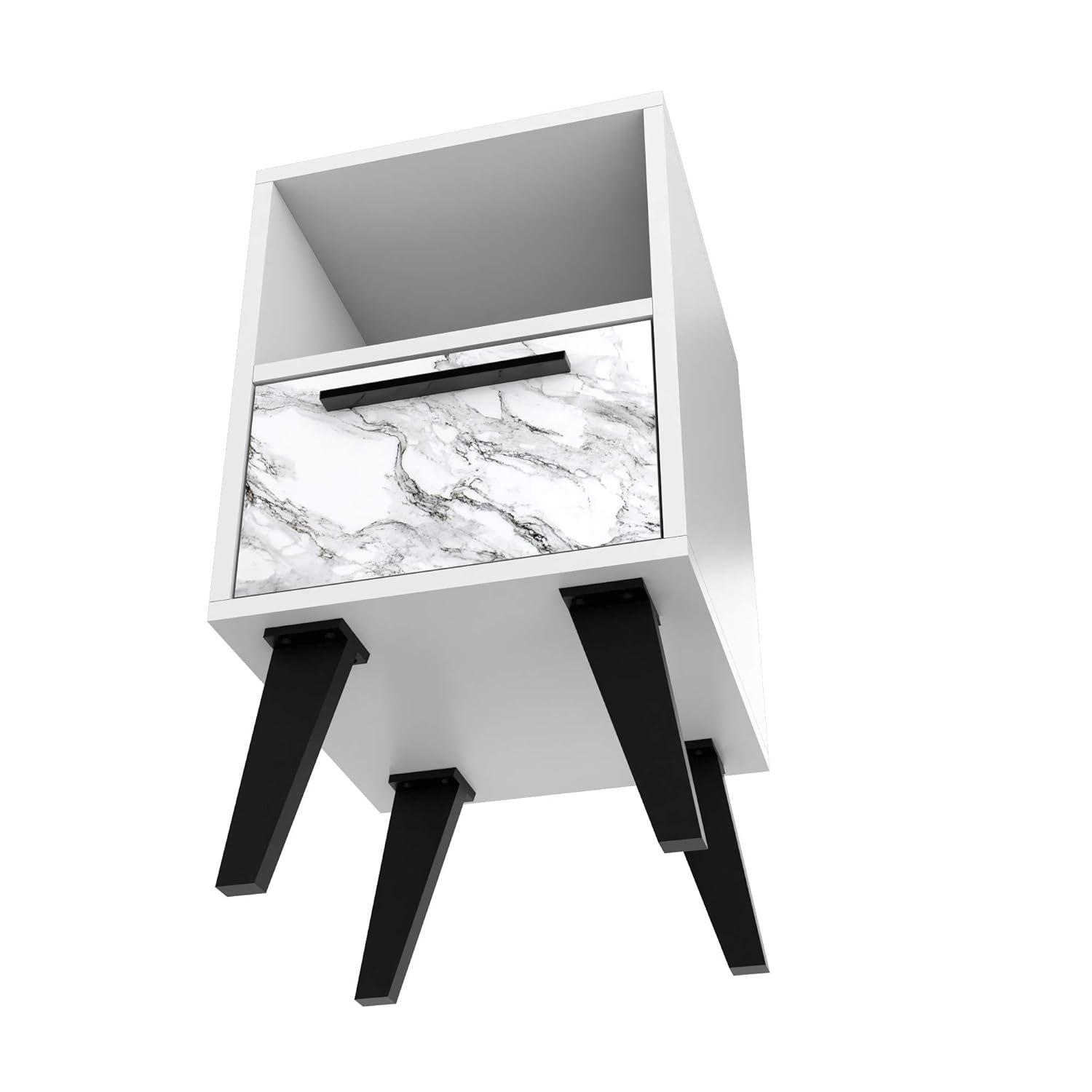 Mid-Century- Modern Amsterdam Nightstand 1.0 with 1 Shelf