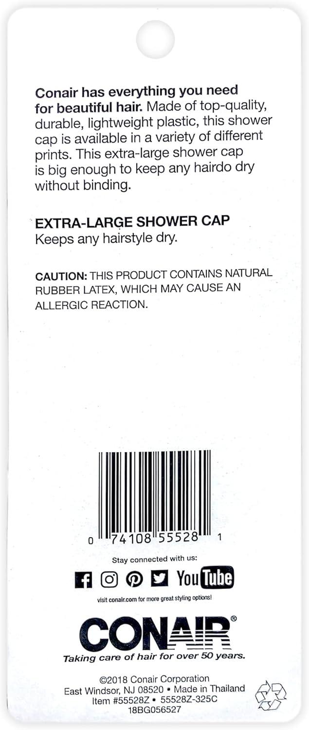 Conair XL Shower Cap, 1.0 CT