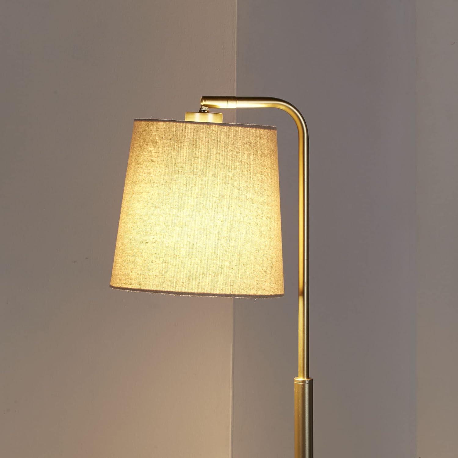 Decor Therapy 57" Star Base Downbridge Floor Lamp, Gold (PL4548)