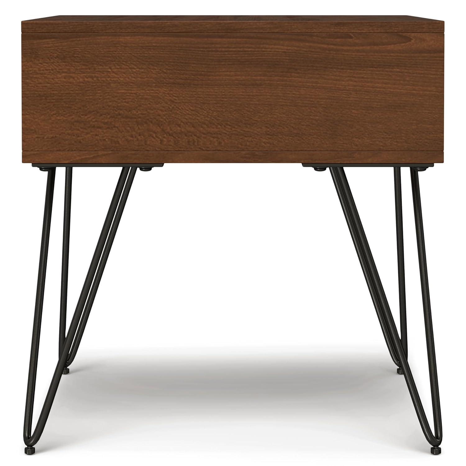 Hunter Solid Wood Top End Table