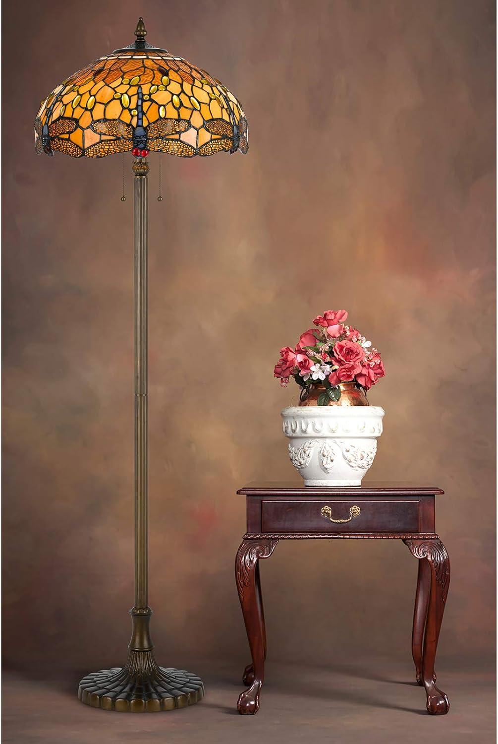 Cal Lighting BO-2372FL Tiffany Floor Lamp