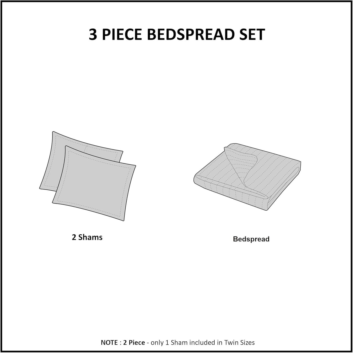 Quebec Reversible Bedspread Set