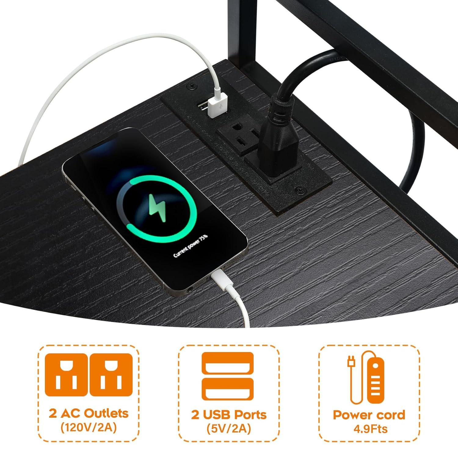 TC-HOMENY 28'' H x 23.5'' W Printer Stand
