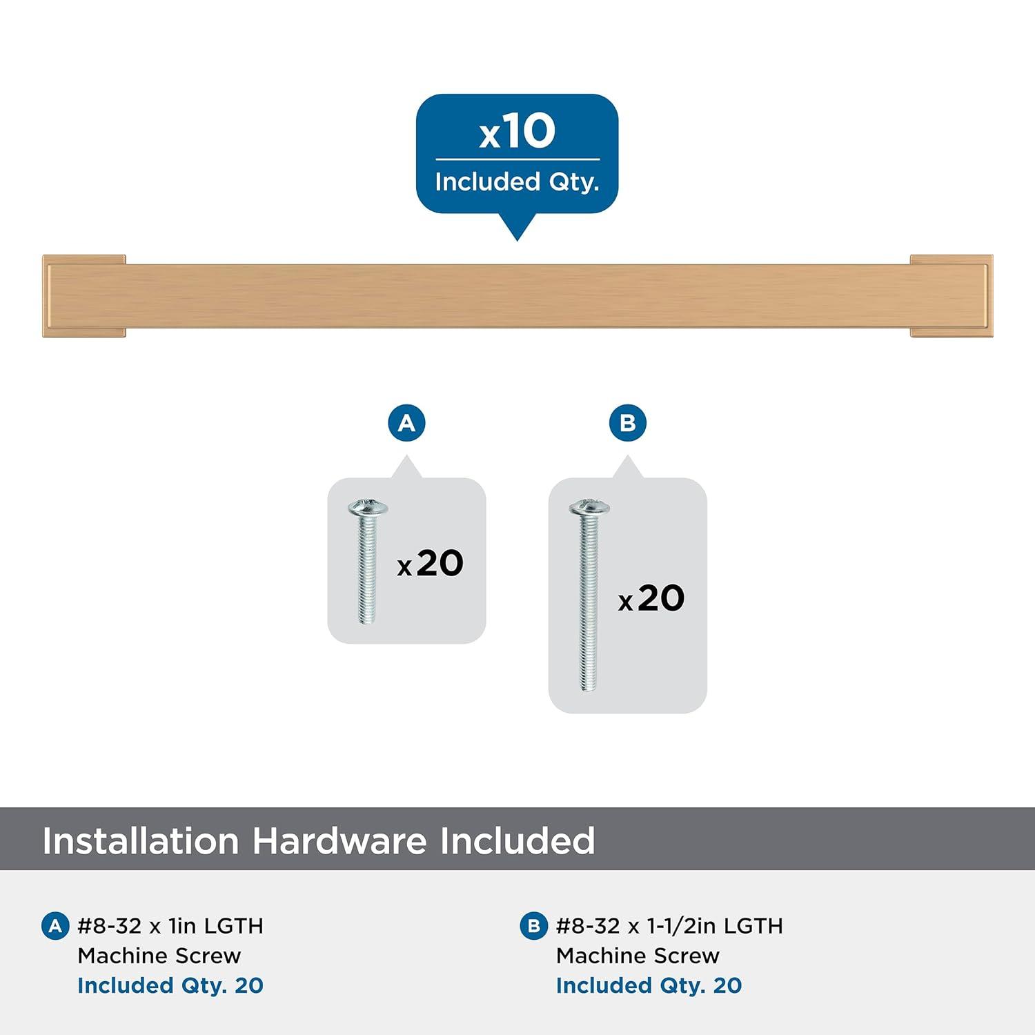 Bridgeport 6 5/16" Center Handle Pull Multipack