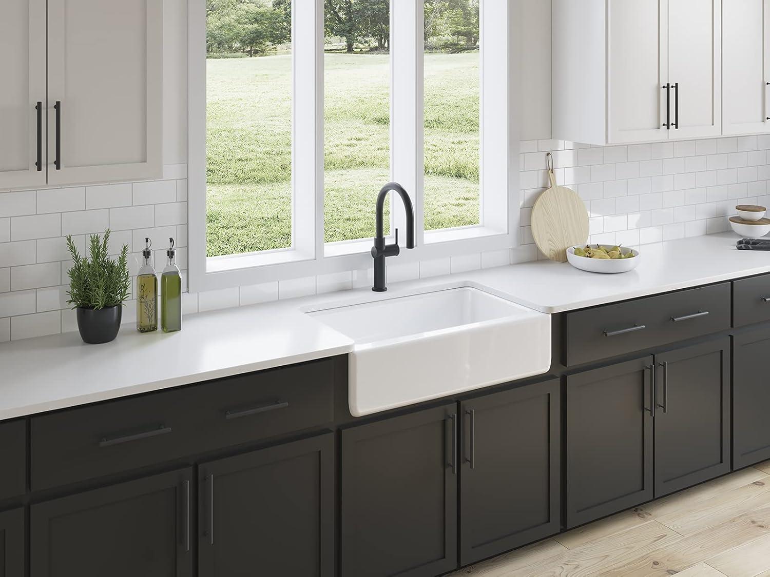 Dickinson Undermount Single-Bowl Farmhouse Kitchen Sinkundermount Single-Bowl Farmhouse Kitchen Sink