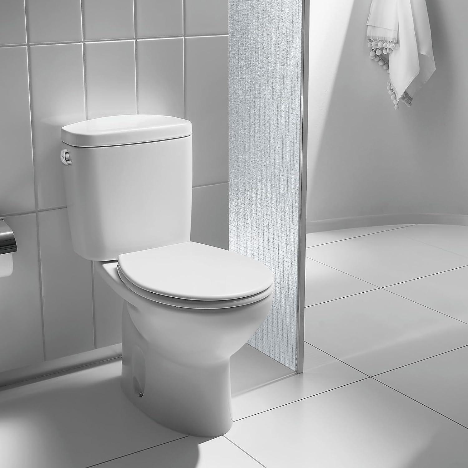 Toilet Flush Lever Handle Universal Toilet Handle Replacement for Toilet Tank (Side Mount)