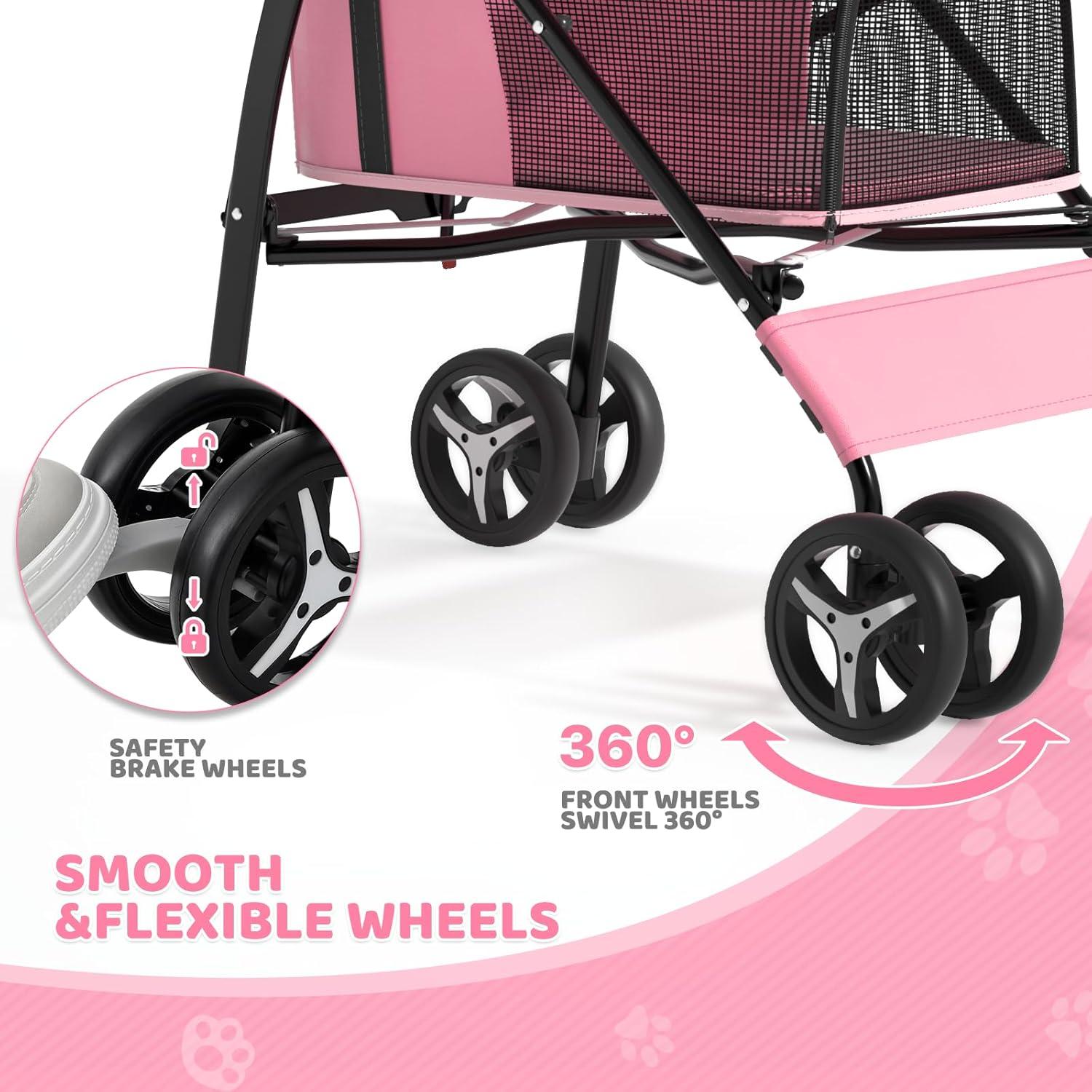 Foldable Pet Stroller