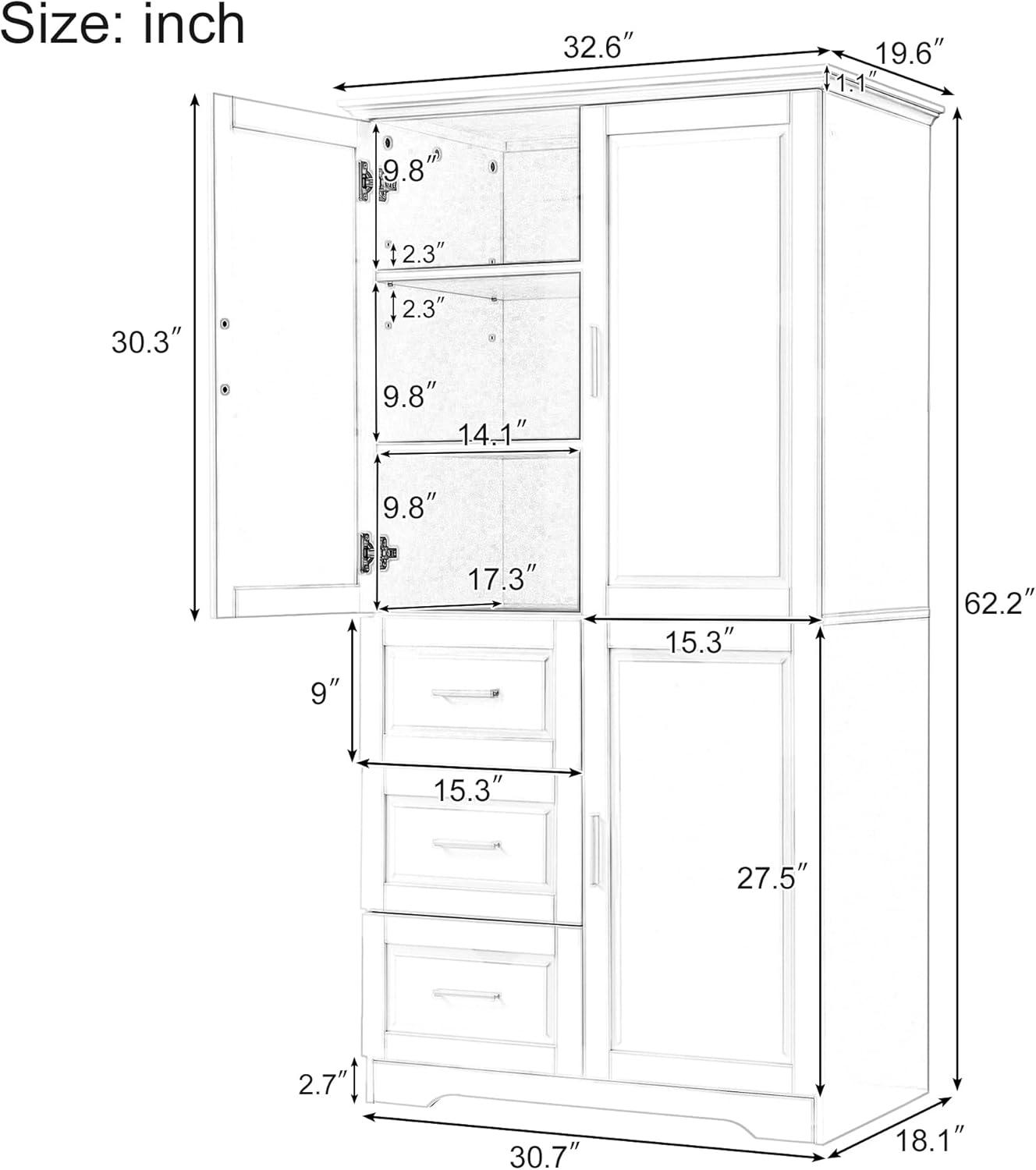 Bathroom Storage Freestanding Bathroom Cabinet