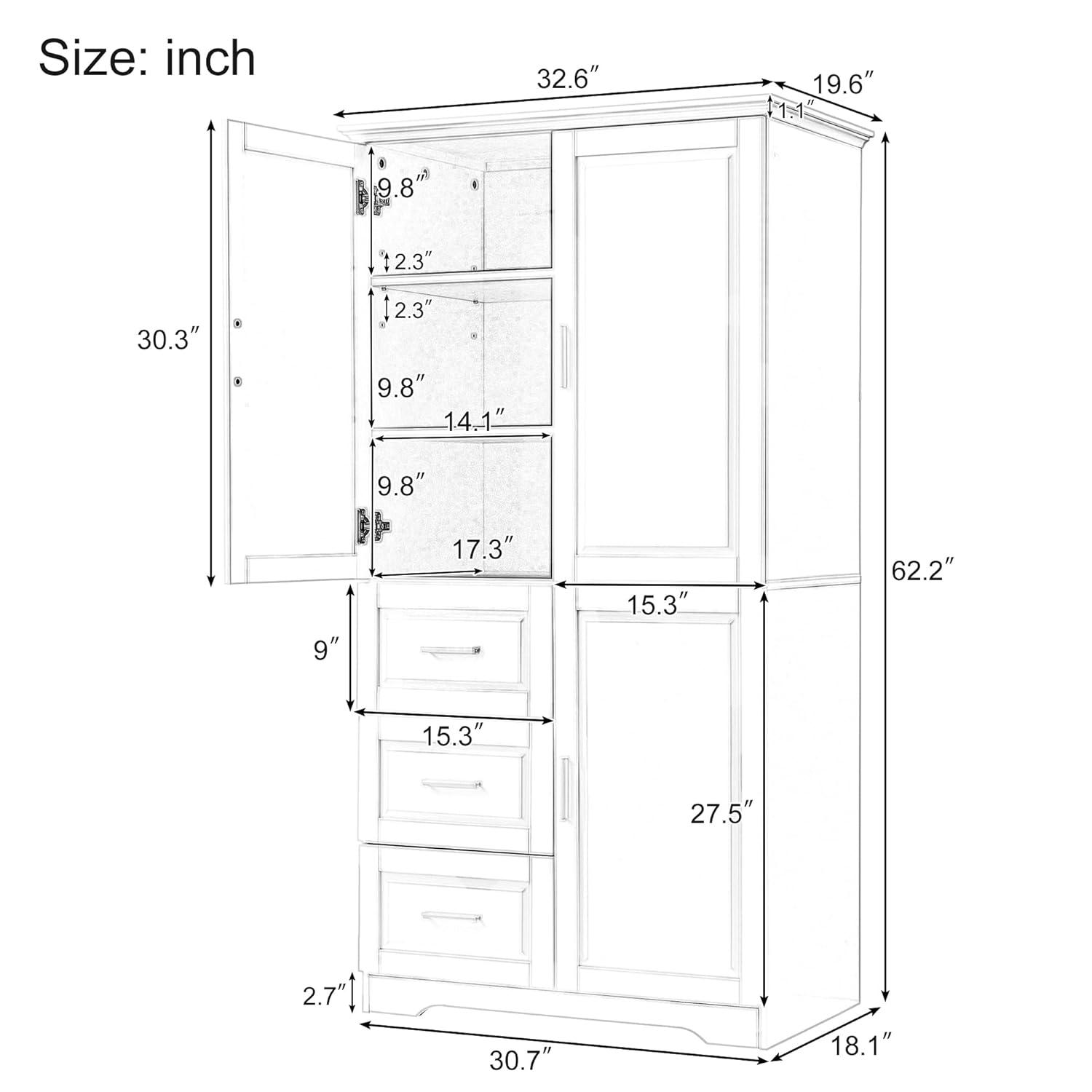 Bathroom Storage Freestanding Bathroom Cabinet
