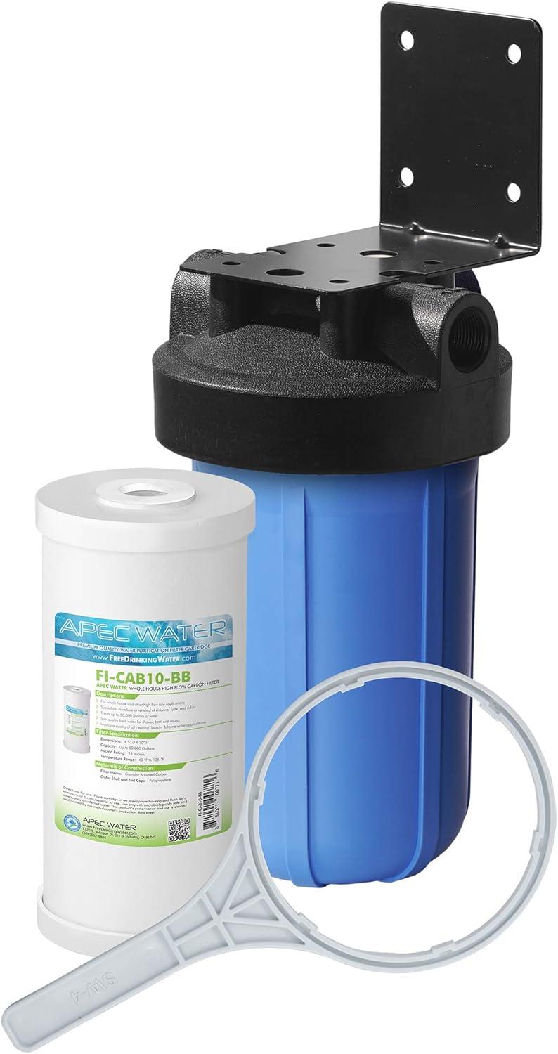 APEC Blue 10" Whole House Carbon Water Filtration System