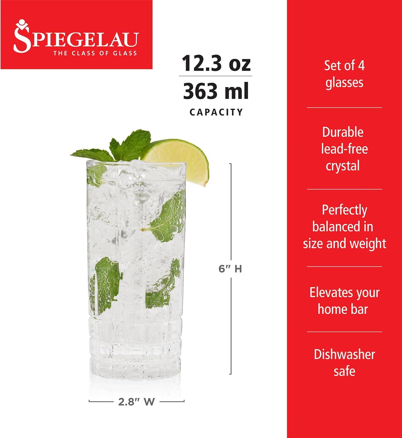 Spiegelau Perfet Longdrink Glass (Set of 4)
