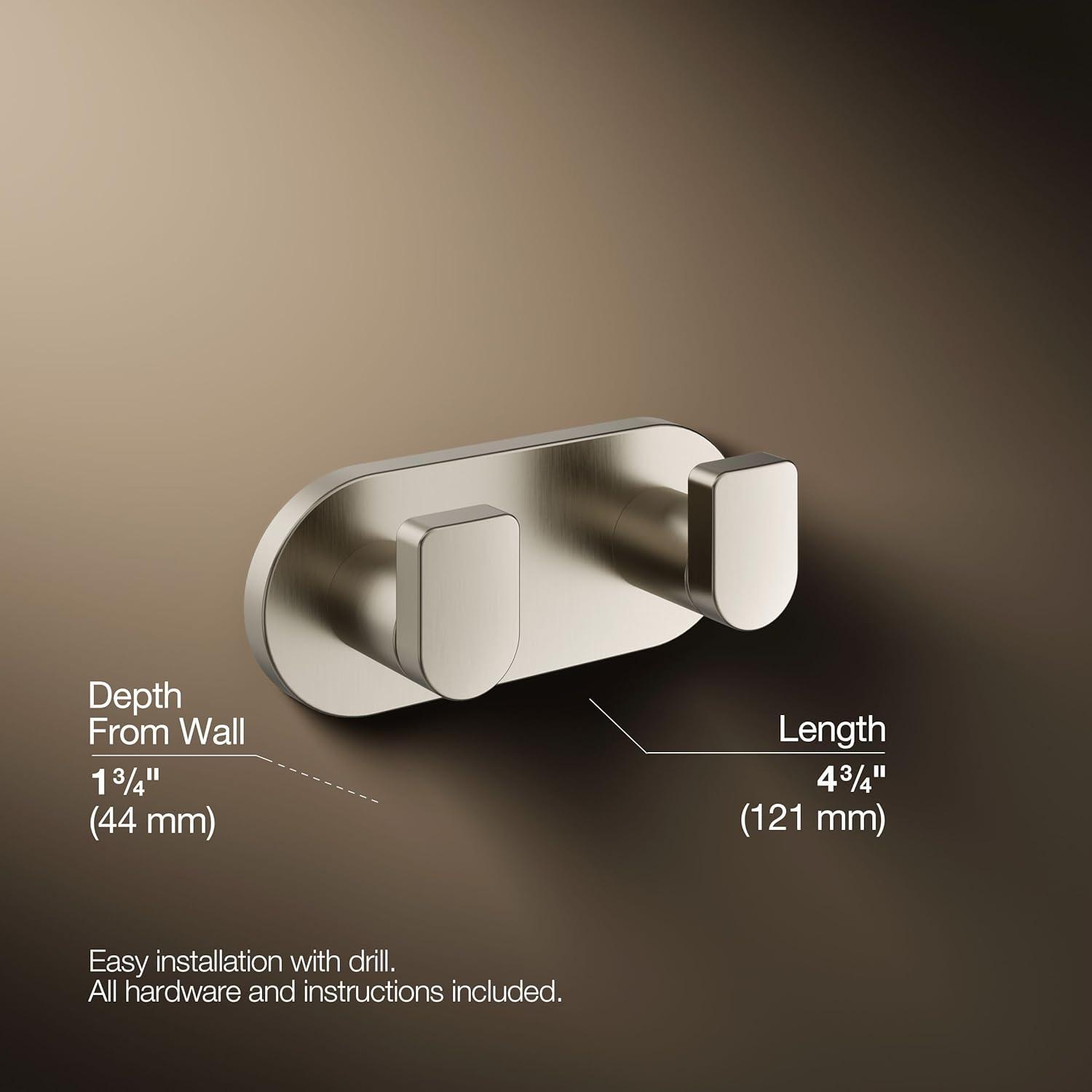 Composed® Wall Mounted Double Robe Hook