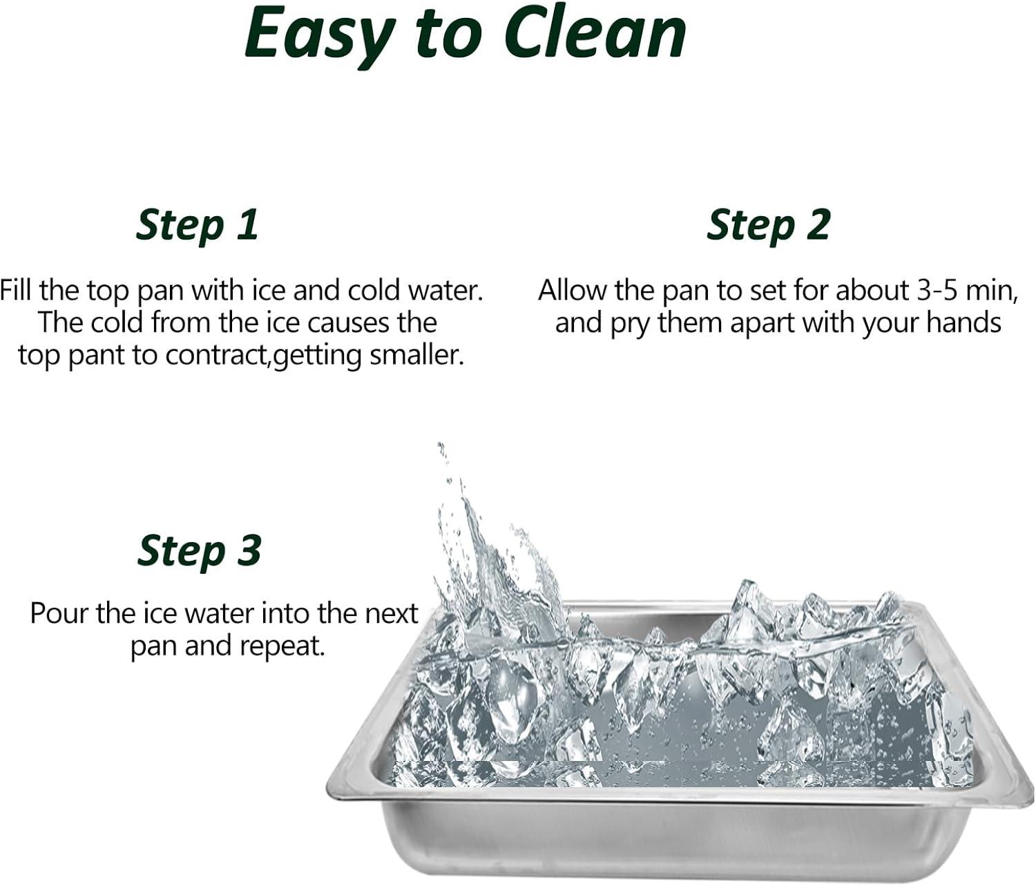 The Party Aisle™ Chafing Dishes For Buffet 4 Pack, 8 Qt Stainless Steel Chafers And Buffet Warmers Sets With Lid, Rectangle Serving Food Warmer Catering Supplies Buffet Display For Parties