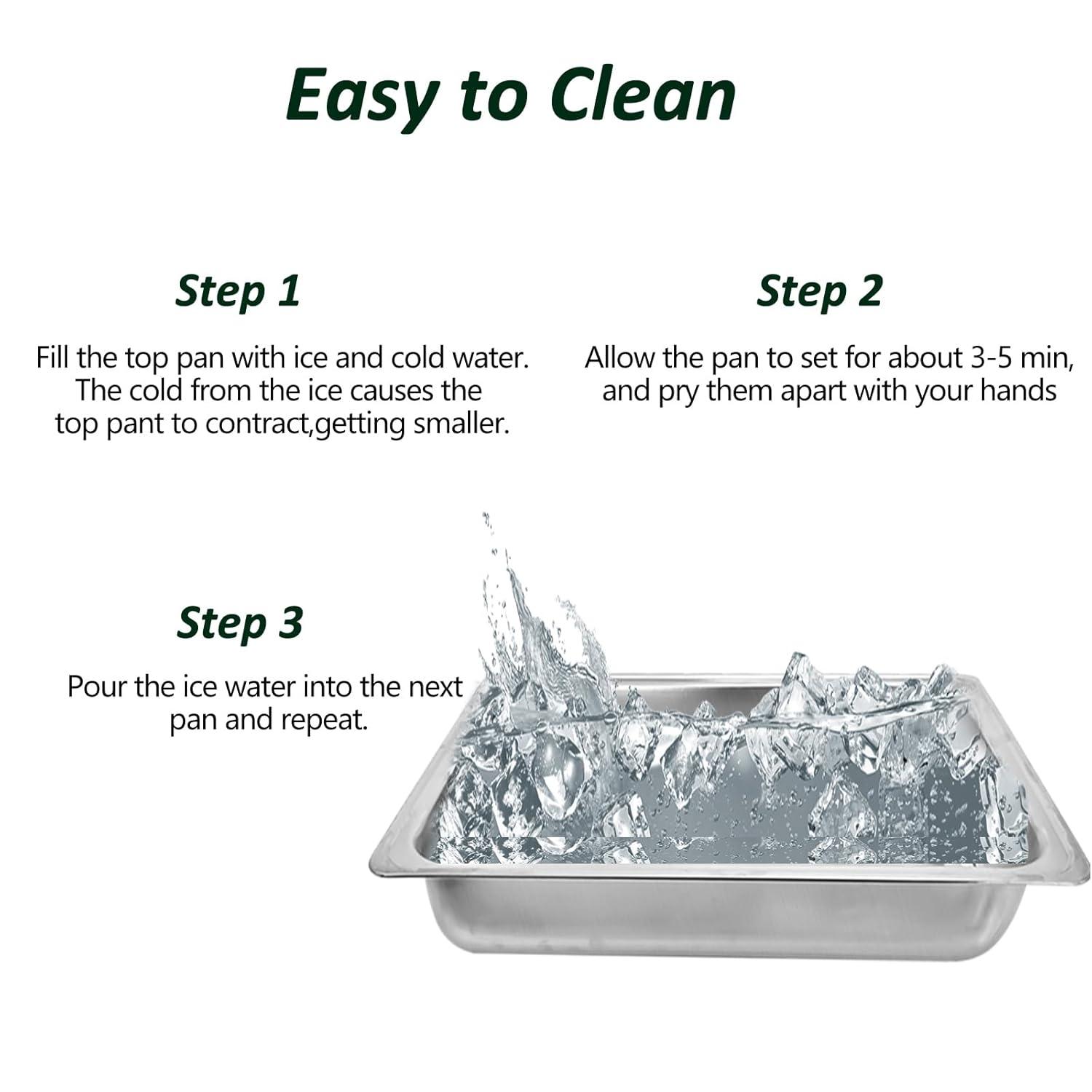 The Party Aisle™ Chafing Dishes For Buffet 4 Pack, 8 Qt Stainless Steel Chafers And Buffet Warmers Sets With Lid, Rectangle Serving Food Warmer Catering Supplies Buffet Display For Parties