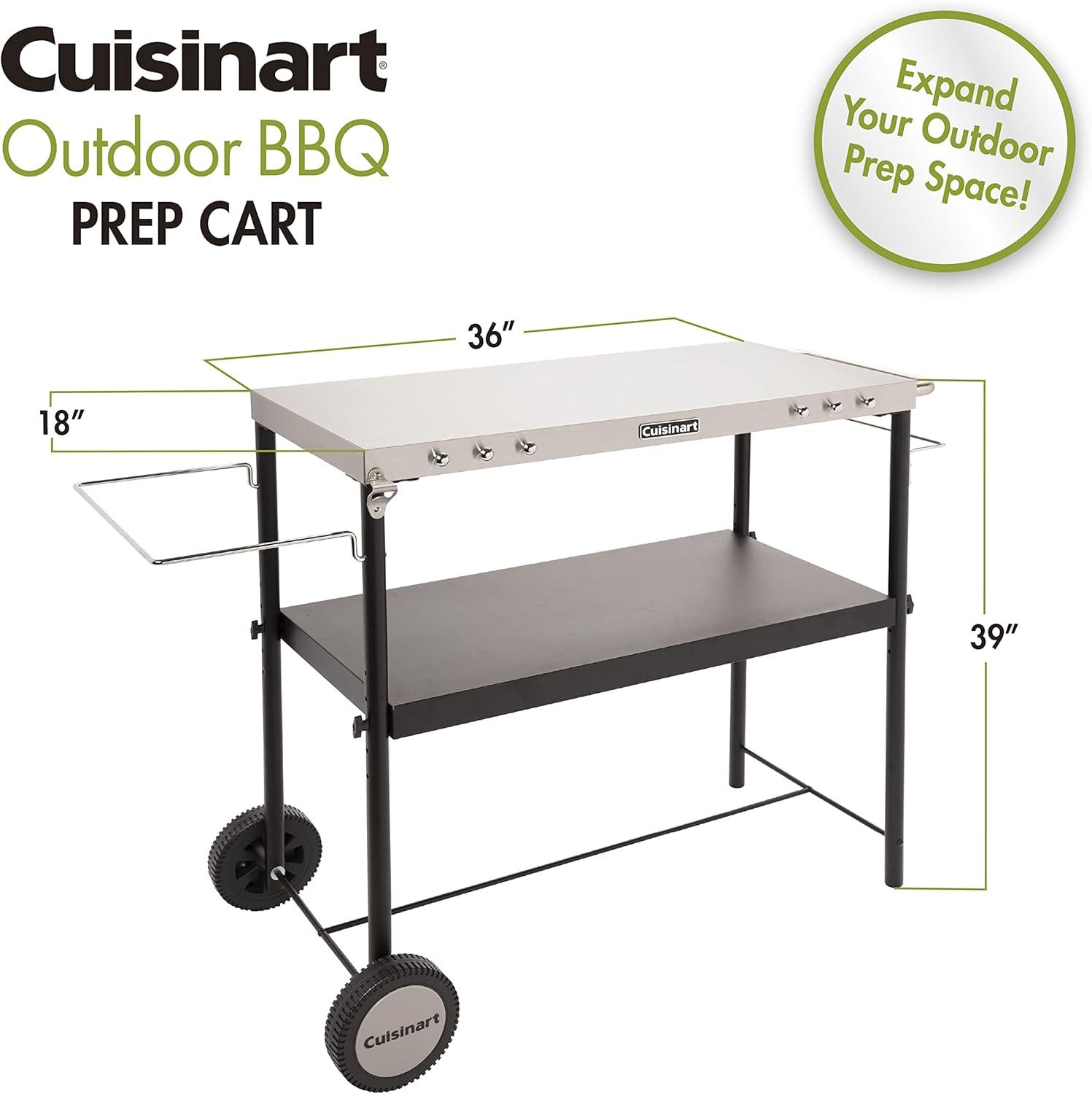 Cuisinart Outdoor BBQ Prep Cart, CPT-200