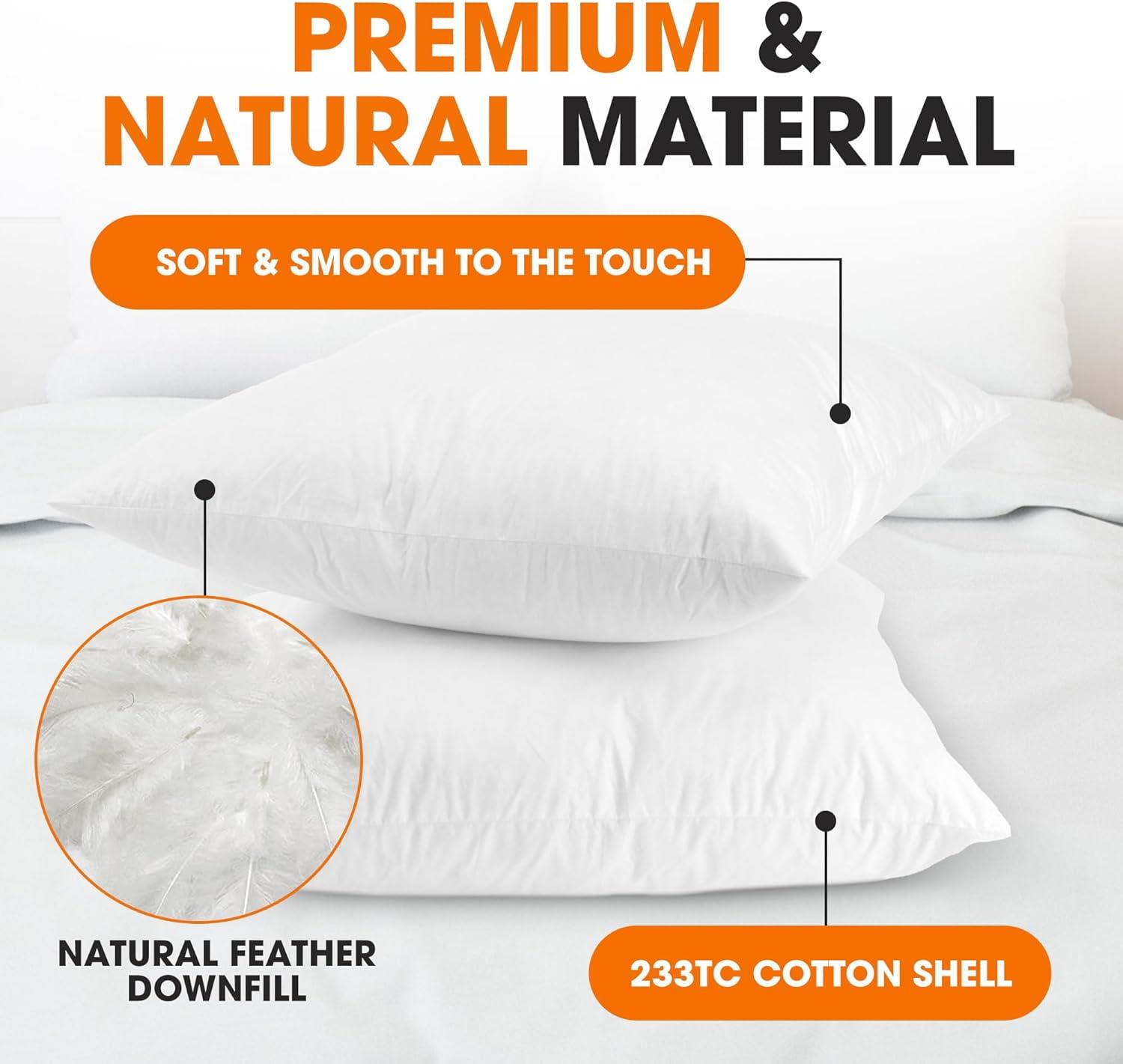 Feather Pillow Insert