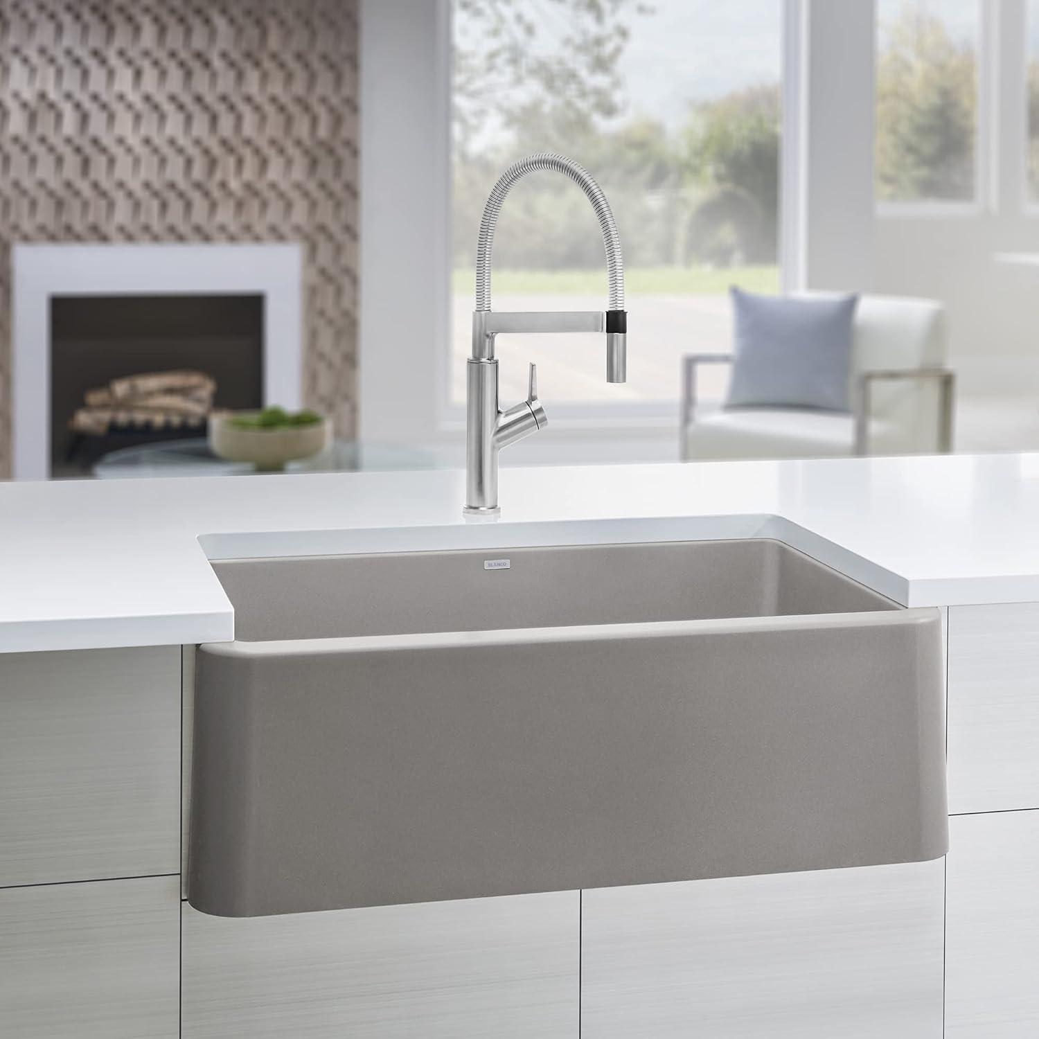 Ikon SILGRANIT 33" L x 19" W Farmhouse Sink