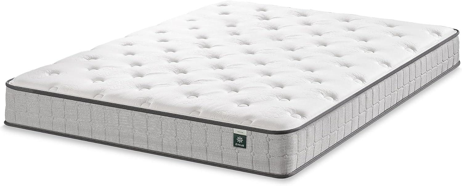 Zinus Zinus 8” Medium Comfort Support Cooling Gel Hybrid Mattress