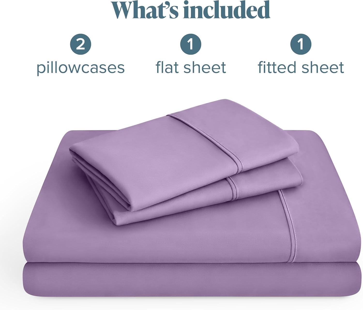 4 Piece Sheet Set - Ultra Soft, Double Brushed, Easy Care - Bare Home